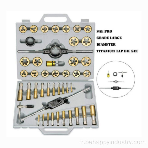 45 PCS Tap et Die Fileing Tools Set